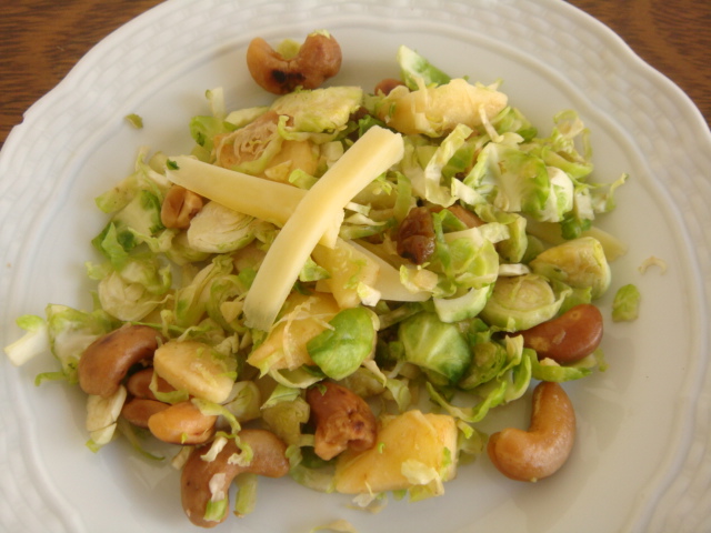 insalata di cavoletti di Bruxelles