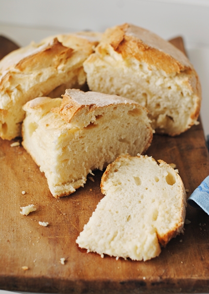 Pane senza glutine in pyrex