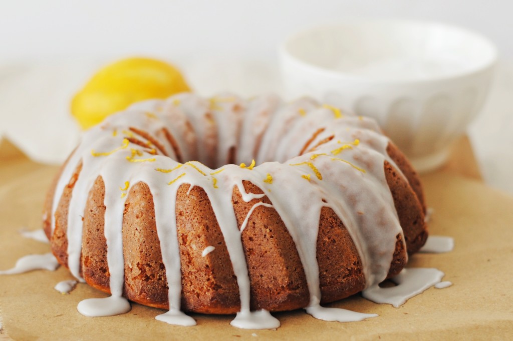 Torta de limón y mascarpone sin gluten