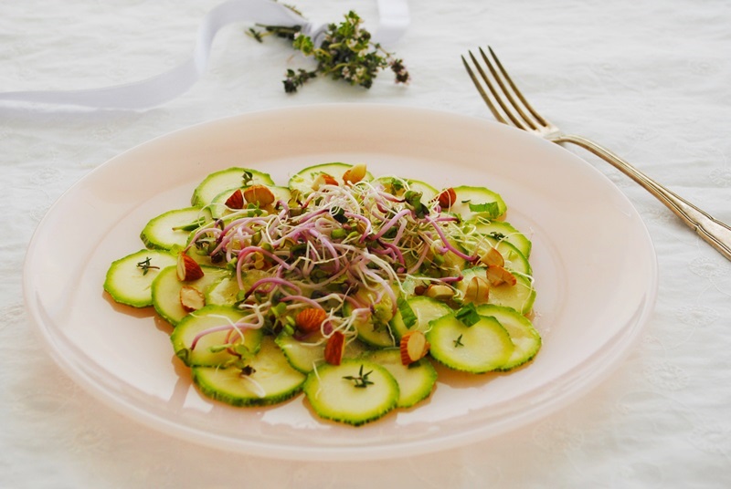 carpaccio di zucchine 