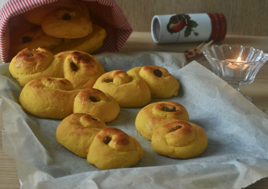 Dolci Natalizi Svedesi.Lussekatter Senza Glutine I Dolcetti Svedesi Natalizi Glu Fri